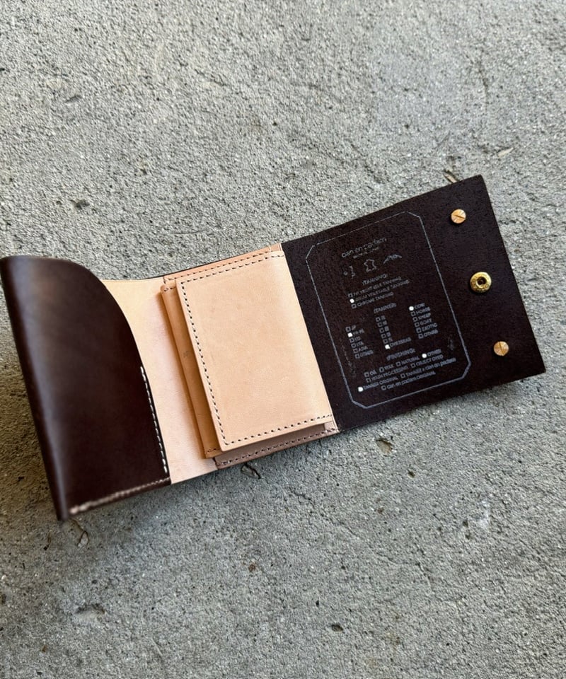 mini wallet ➖chocolate ➖ | cian en paclam