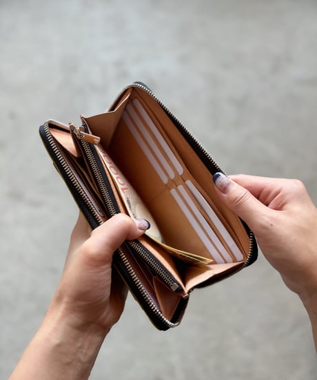 Long Round zip wallet ➖DINO➖