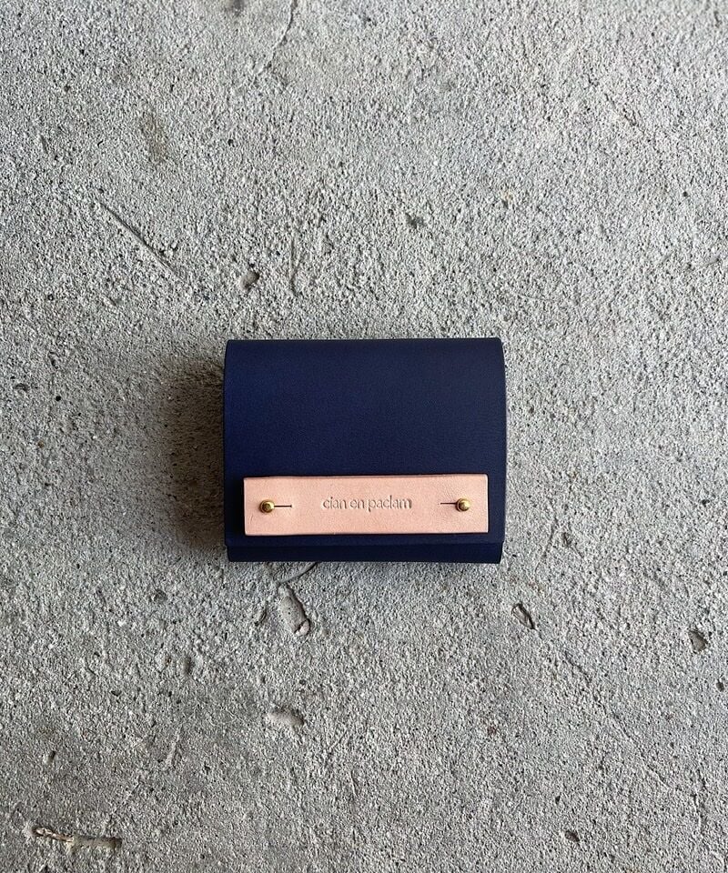mini wallet ➖ NAKI navy➖ | cian en paclam