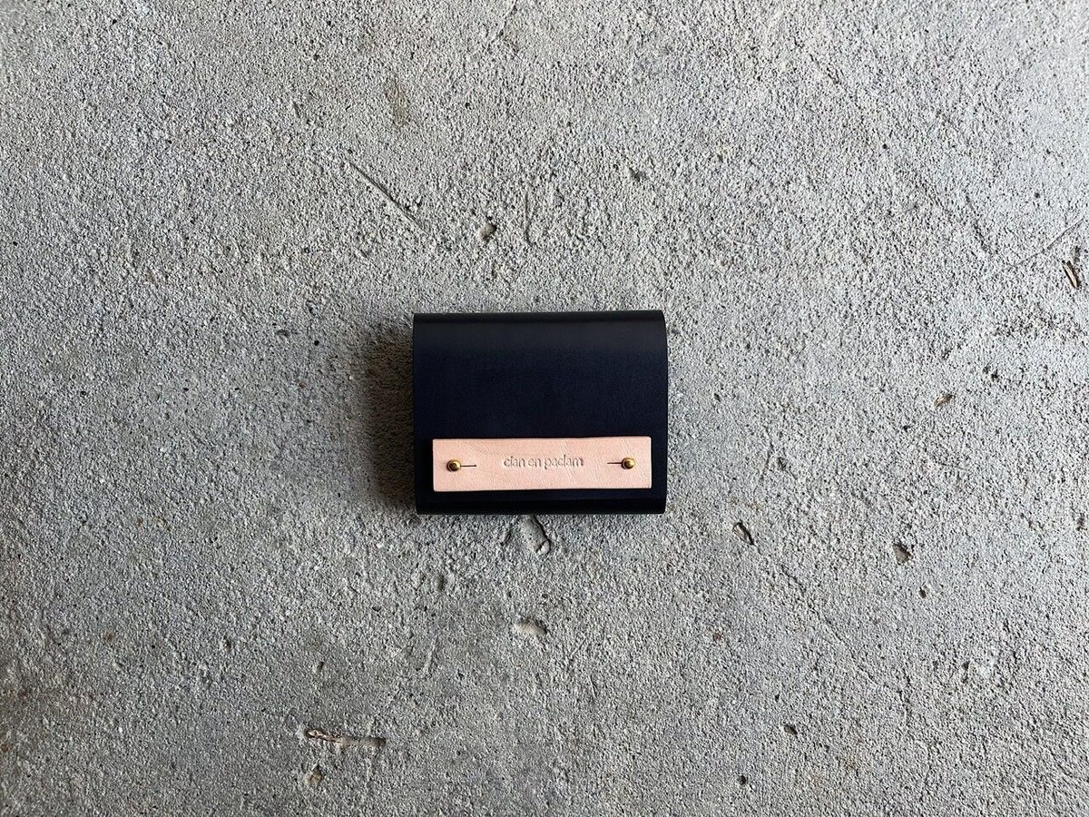 mini wallet ➖horse black × black➖