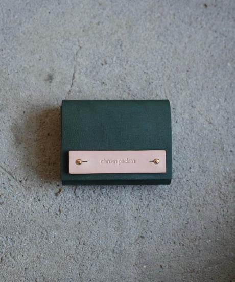 mini wallet ➖ NAKI dark green➖