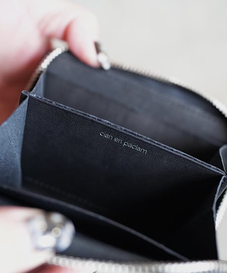 Round coin purse➖black➖