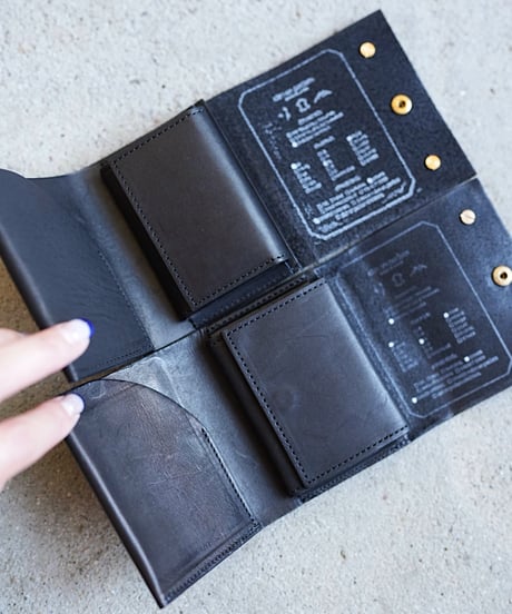 mini wallet ➖german black ➖