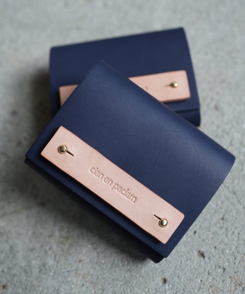 mini wallet ➖ NAKI navy➖ | cian en paclam