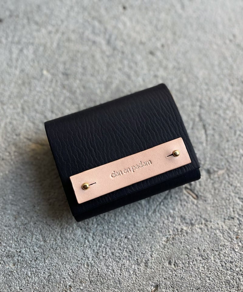 mini wallet ➖NAKI black ➖ | cian en paclam