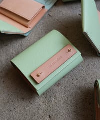 mini wallet➖ pistachio ➖
