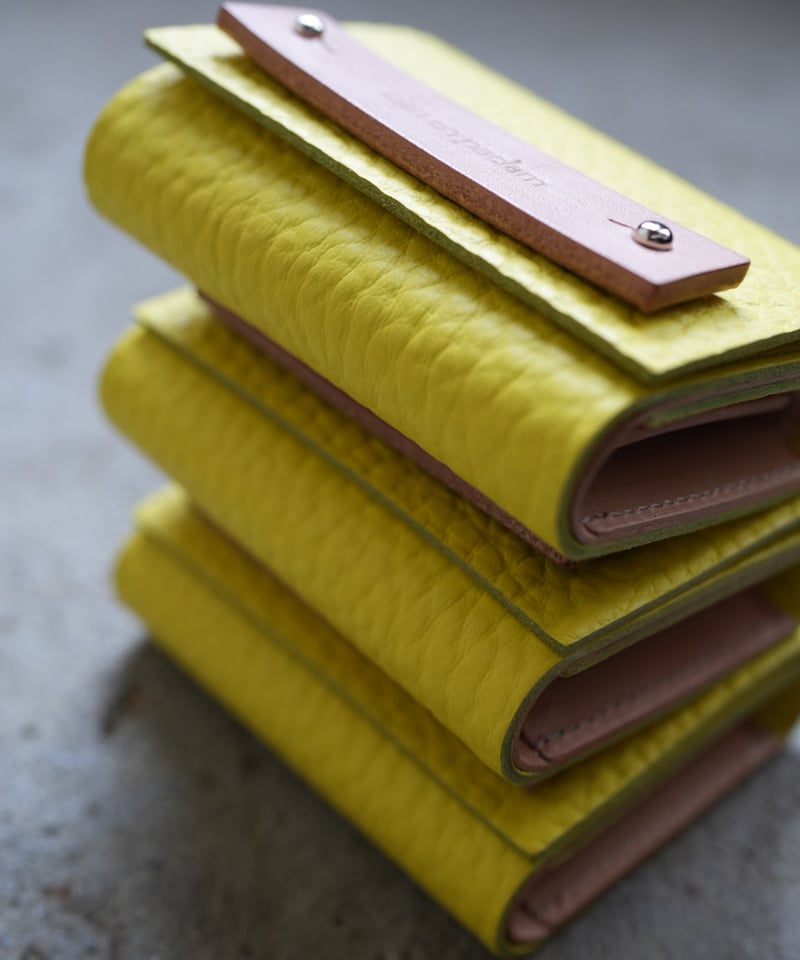 cian en paclam シアンエンパクラム　ミニウォレット mini wallet ➖ lemon➖ | cian en paclam