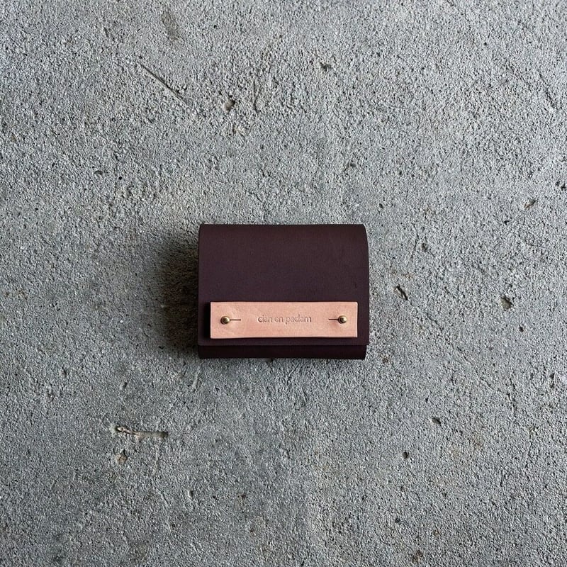mini wallet ➖ NAKI cocoa➖ | cian en paclam