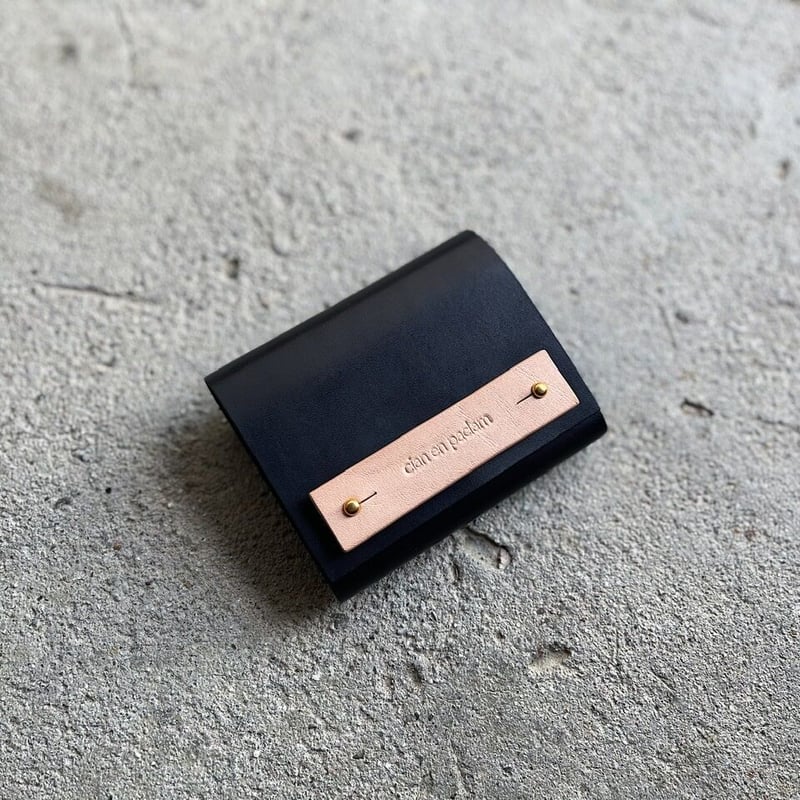 mini wallet ➖horse black × black➖ | cian en paclam