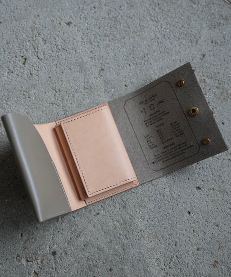 mini wallet ➖ warm gray ➖