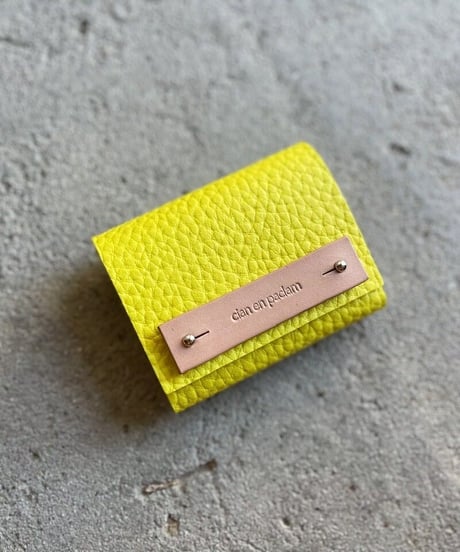 mini wallet  ➖ lemon➖
