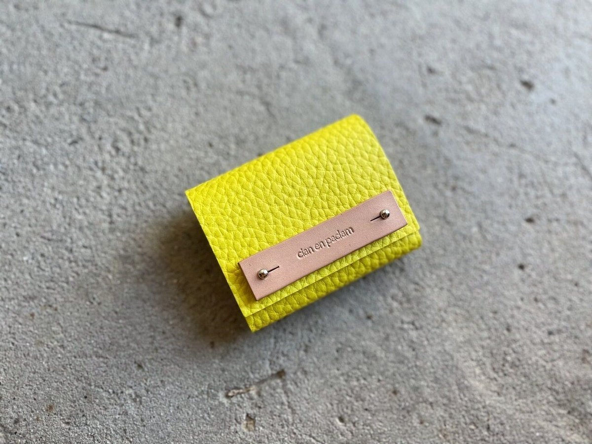 mini wallet ➖ lemon➖ | cian en paclam