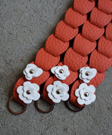 Short strap➖flower orange➖