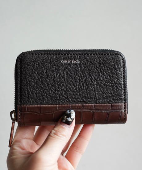 Round coin purse➖brown➖