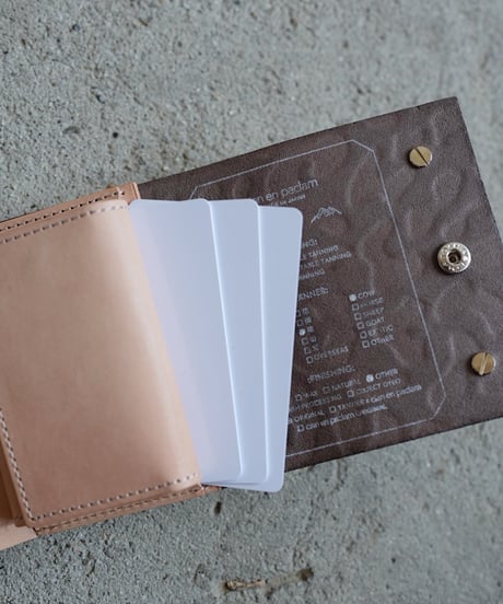 mini wallet➖panther Taupe➖