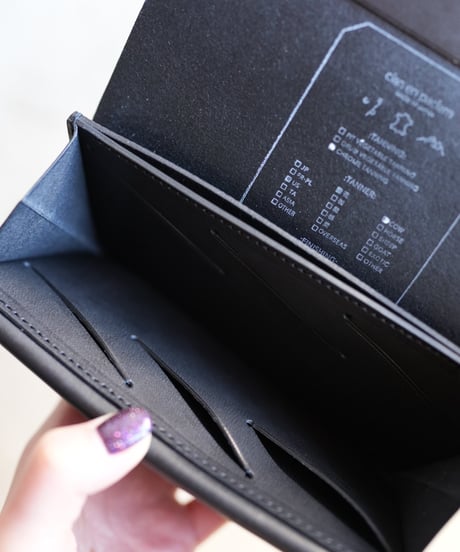 long wallet【tiny】➖noir➖