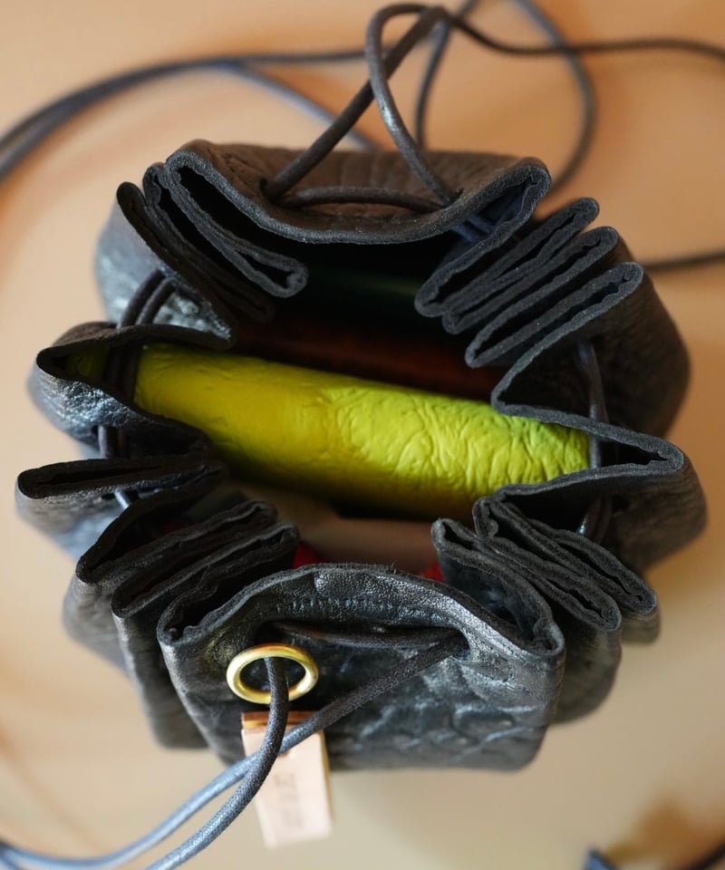 drawstring bag➖sheep black➖ | cian en paclam