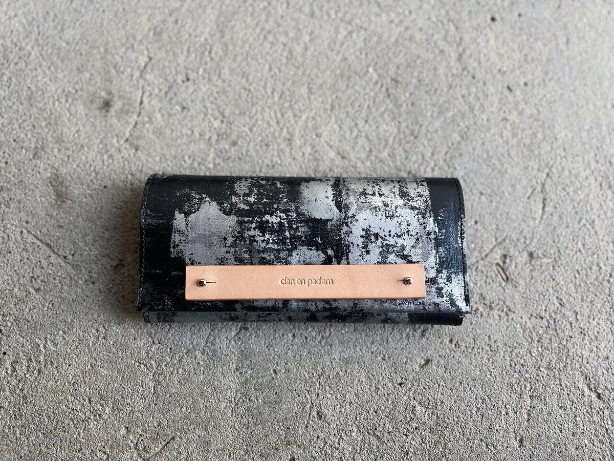 シアンエンパクラム　long wallet ジャーマンブラック　tiny シアンエンパクラム long wallet ジャーマンブラック tiny long