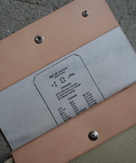 long wallet『tiny』➖cream➖