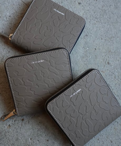 Round zip wallet➖Taupe➖