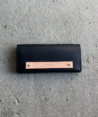 long wallet 『yoni』➖SHAPES black × black➖