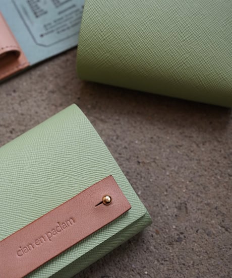 mini wallet➖ pistachio ➖