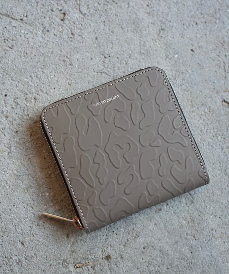 Round zip wallet➖Taupe➖