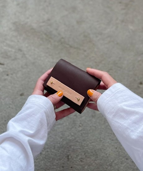 mini wallet ➖ NAKI cocoa➖