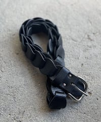 Leather Belt "short type"➖black ➖