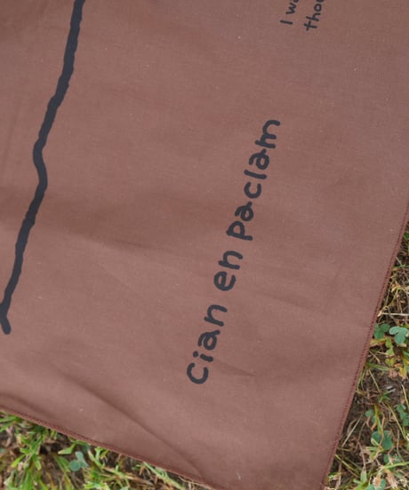 cian en paclam originalバンダナ➖Brown➖