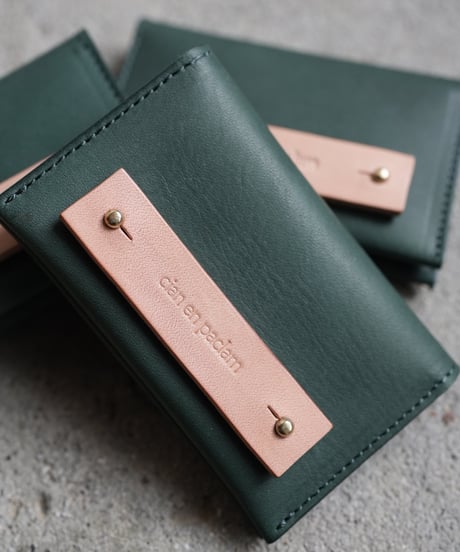 card case➖ NAKI dark green➖
