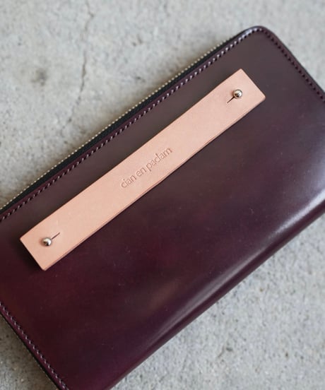 Long Round zip wallet ➖cordovan HORWEEN社➖