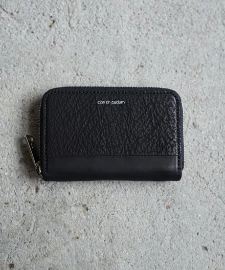 Round coin purse➖black➖
