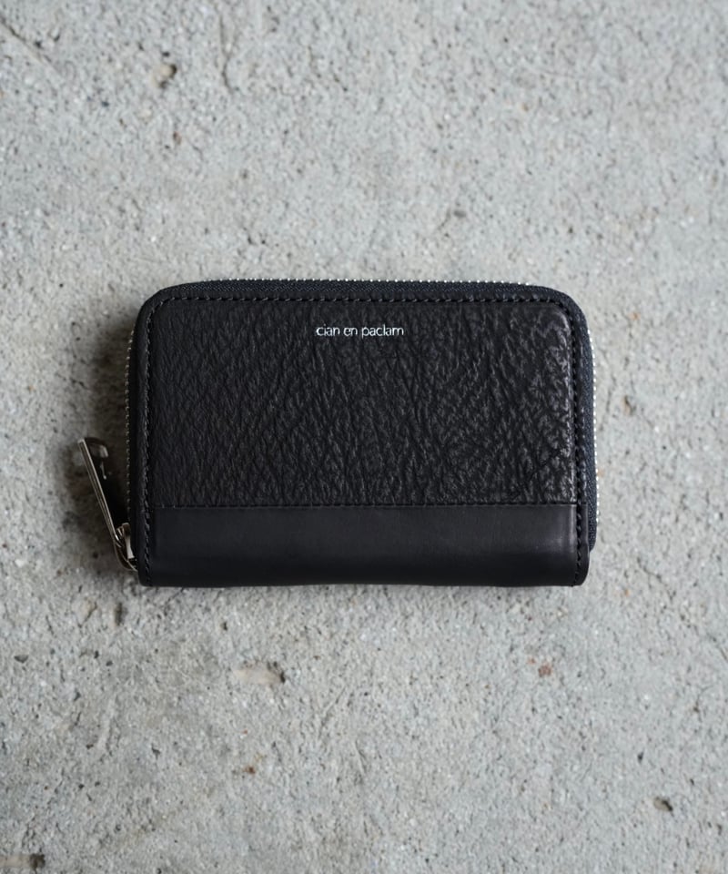 Round coin purse➖black➖ | cian en paclam