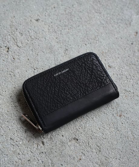Round coin purse➖black➖