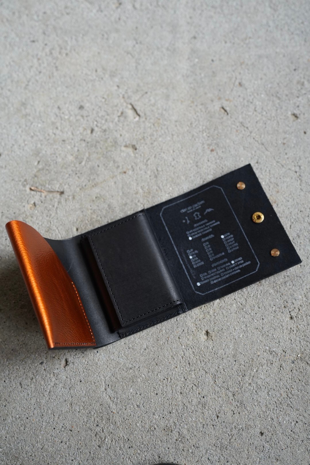 mini wallet ➖copper ➖ | cian en paclam