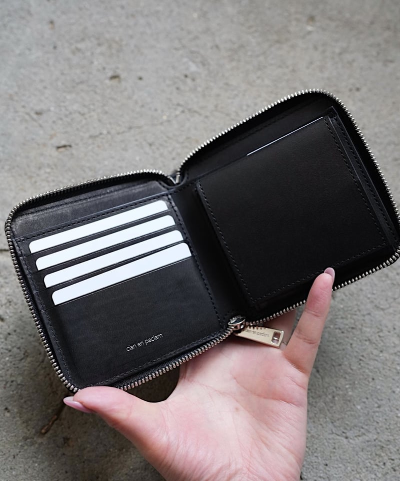 ハナハナ　長財布　ニッケル　35S6MJSZ7Z NICKEL MZ Wallace Honey Metallic Leather Long Zip Round Wallet - Luxury