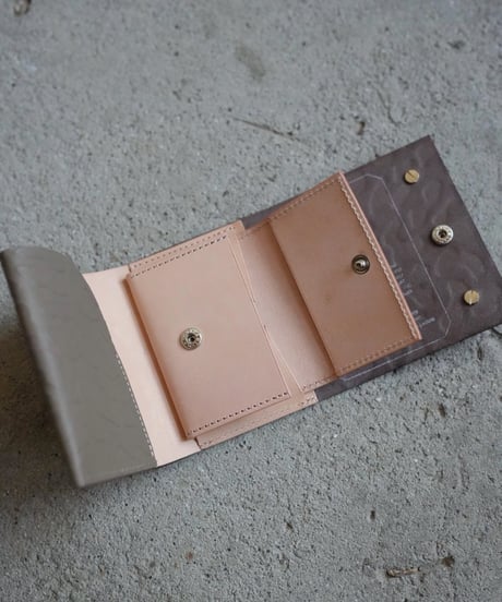 mini wallet➖panther Taupe➖