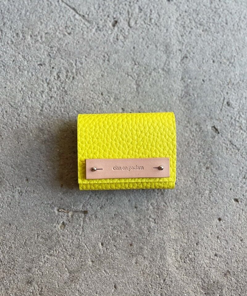 mini wallet ➖ lemon➖ | cian en paclam