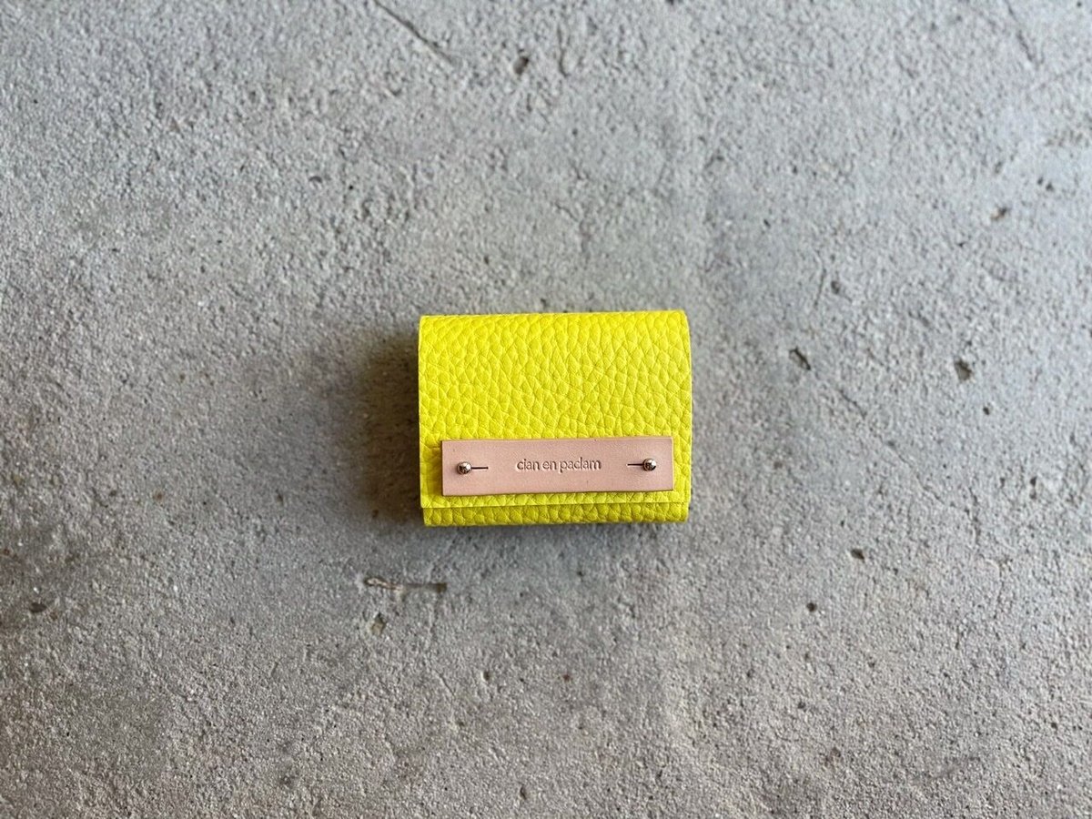 mini wallet ➖ lemon➖ | cian en paclam