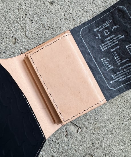 mini wallet➖panther black➖