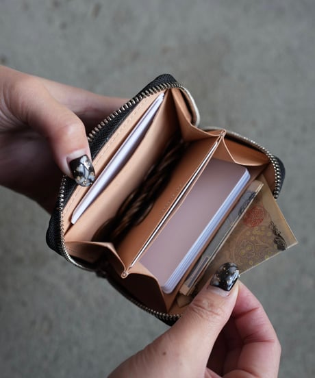 Round coin purse➖brown➖