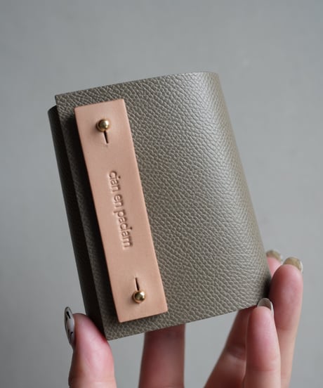 mini wallet ➖ warm gray ➖