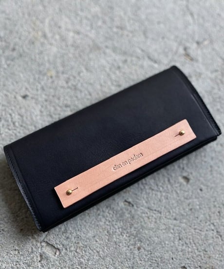 long wallet 『yoni』➖ german black➖