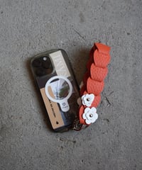 Short strap➖flower orange➖