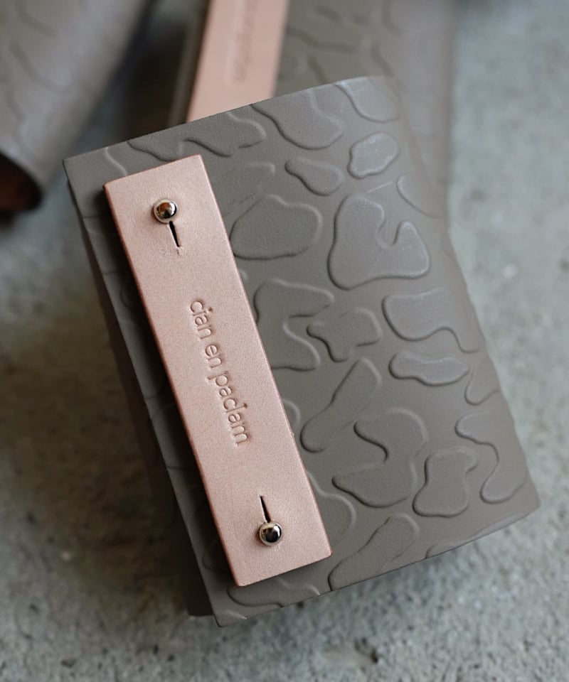 mini wallet➖panther Taupe➖ | cian en paclam