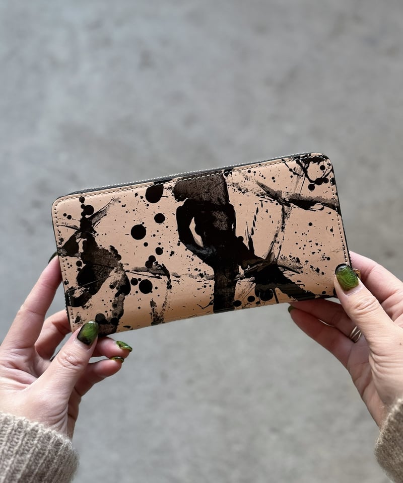 Long Round zip wallet ➖DOODLE➖ | cian en paclam