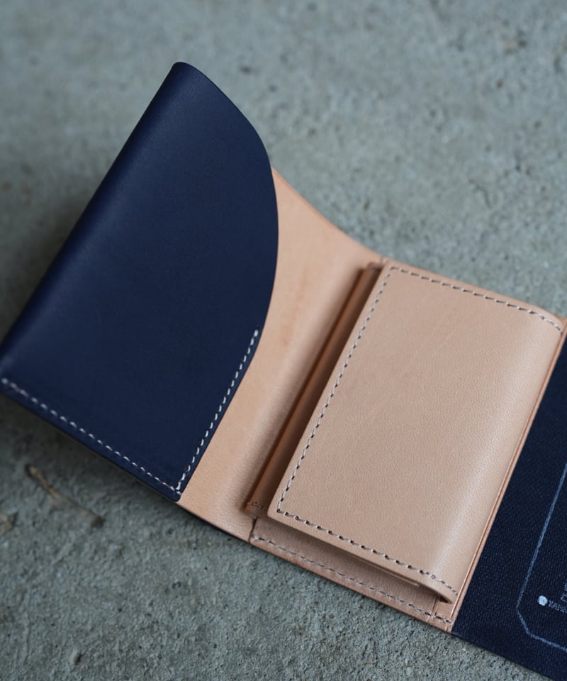 mini wallet ➖ NAKI navy➖ | cian en paclam