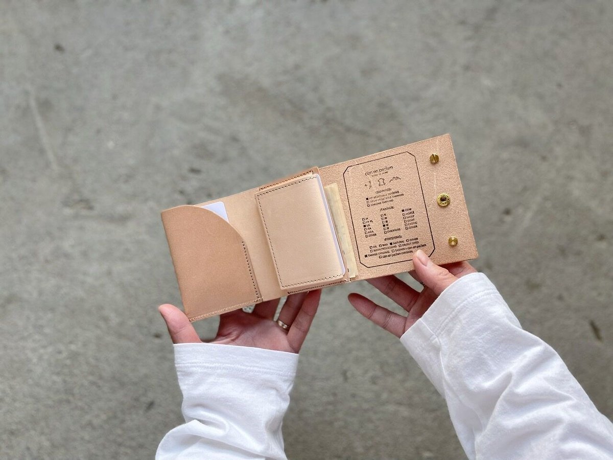 mini wallet ➖chocolate ➖ | cian en paclam