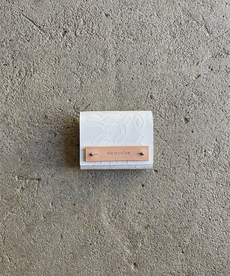 mini wallet  ➖SHAPES white ➖